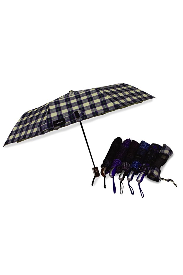 Romaity Umbrella 3Fold Double Panel Assorted - 3