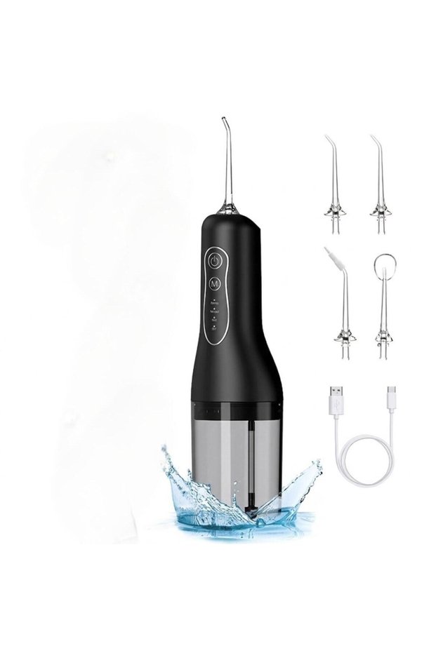 Oral Irrigator: Professional IPX7 Waterproof Portable Water Flosser with 4 Pressure Gears