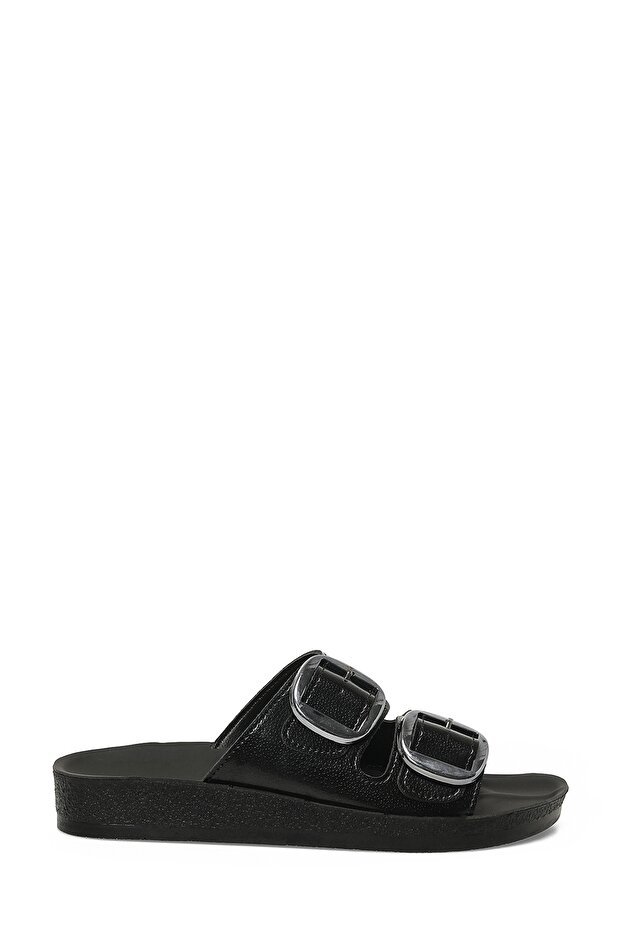 409047.Z6Fx Black Women Slipper