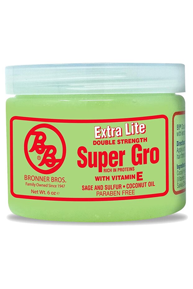 Super Gro Extra Lite Vitamin E Hair Care Cream 170Gr