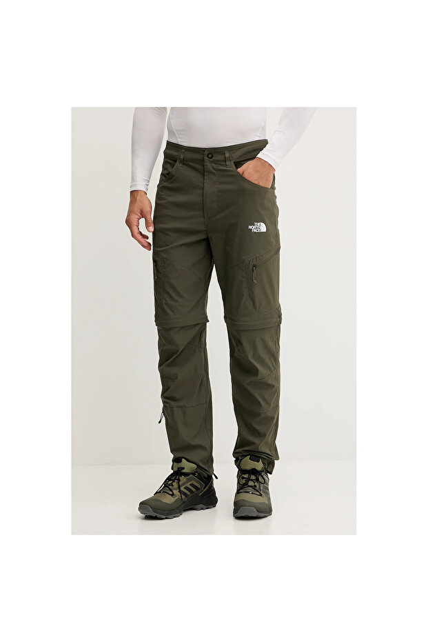 Exploration Men's Green Outdoor Pants (Nf0A8Ec321L1)