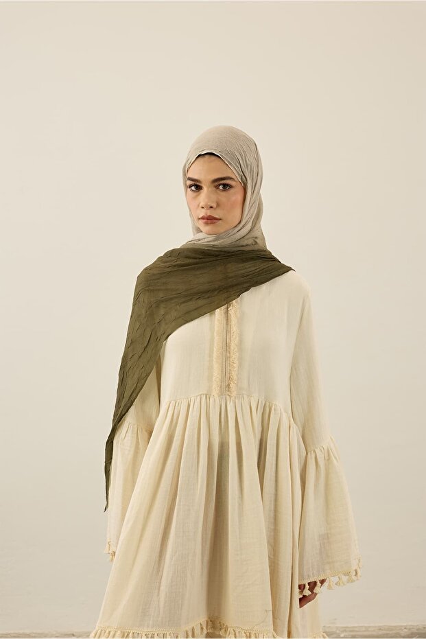 Gradient Pattern Aya Kraş Shawl - 1