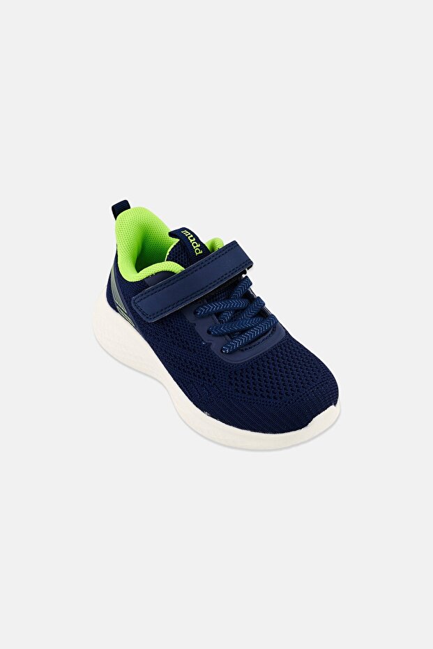 Toddlers Boy Velcro Closure Outdoor Shoes, Navy