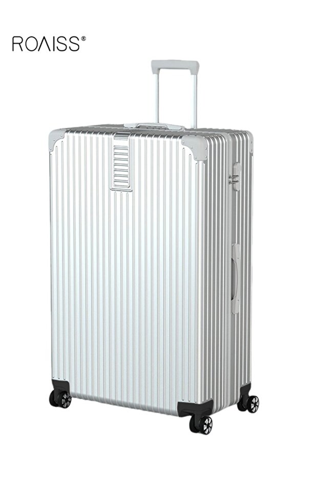 Minimalist Retro Large Capacity Suitcase Unisex Universal Wheel Trolley Case for Men and Women Light