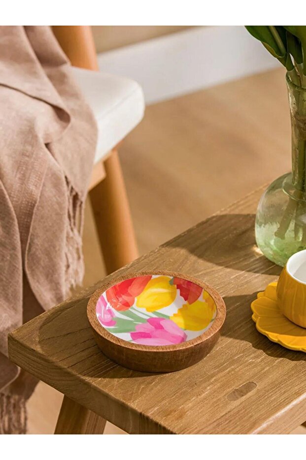 Printed Wooden Bowl (S6)