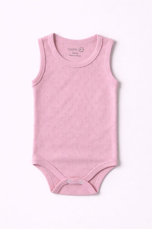 100% Organic Cotton Jacquard Athlete Baby Bodysuit