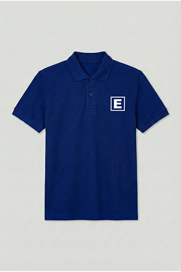 Cotton Lu Polo Yaka Cobalt Blue Short Sleeve Pharmacy/Pharmacist T-Shirt Pharmacy Technician Jersey