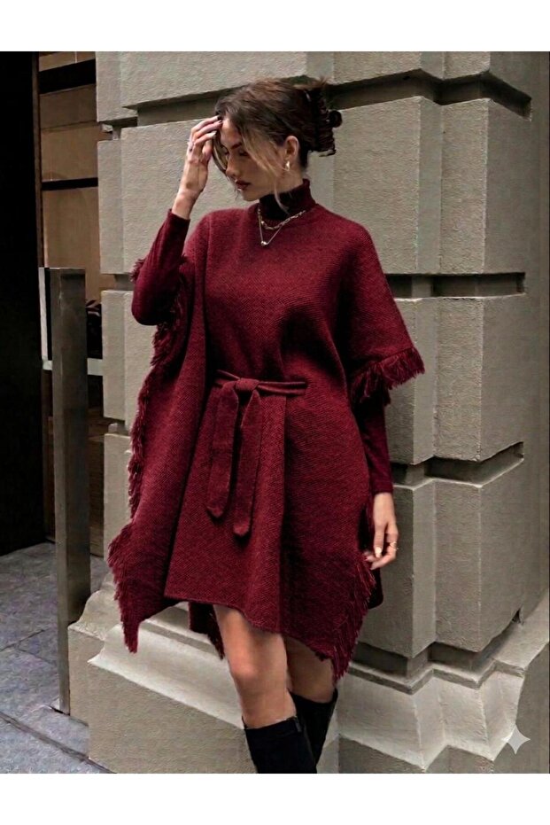 Triko Poncho Stylish Belt Piece Premium