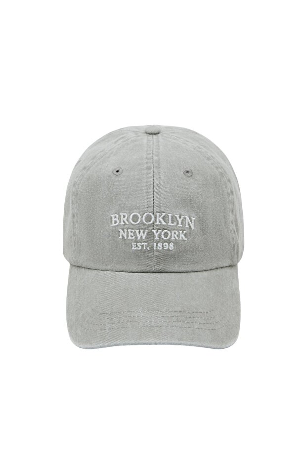 Brooklyn işlemeli şapka - 3
