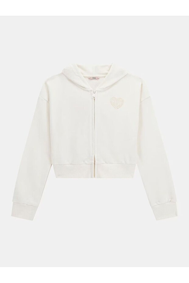 Embroidered logo sweatshirt