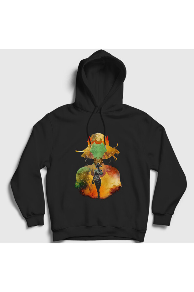 Unisex Black Melinoe Game Hades Ii Hades 2 Hooded Sweatshirt 608250Tt
