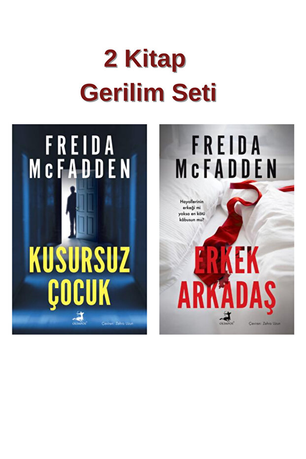2 Book Sets / Kusursuz Çocuk - Erkek Arkadaş (Freida McFadden)