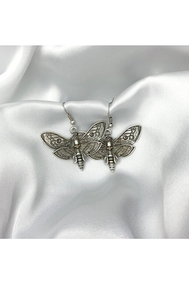 Death Moth Earring
