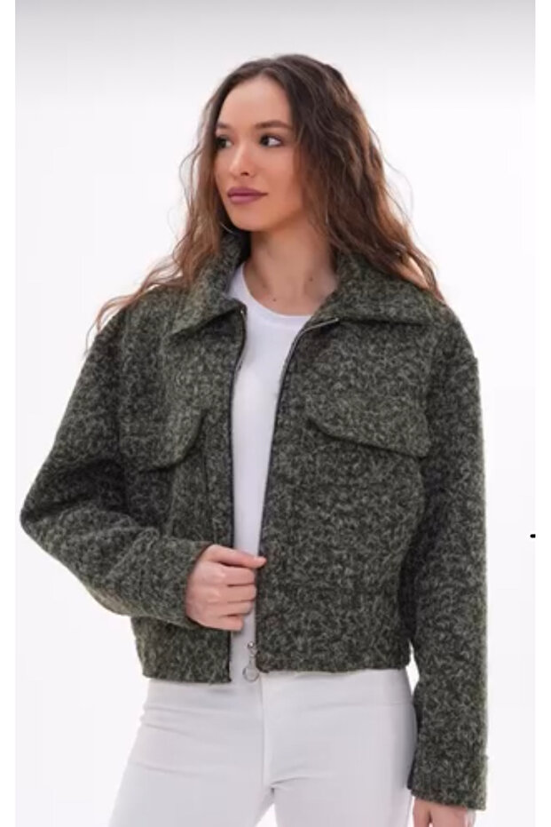 Kadın Keçe Ceket - 1