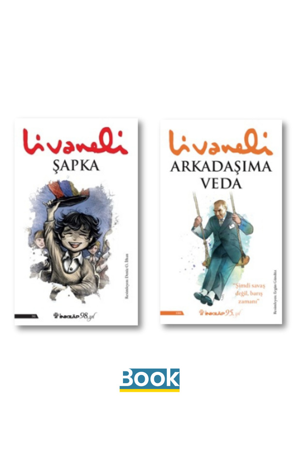 Zülfü Livaneli Kitap Seti / Şapka - Arkadaşıma Veda