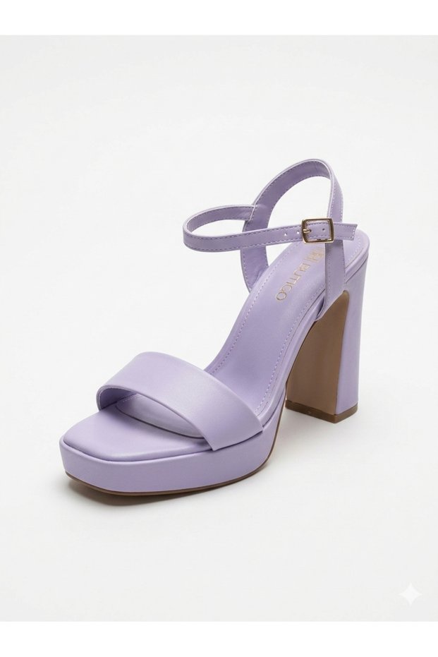 Int1223Y066 3Fx Women's Lilac Heeled Shoes
