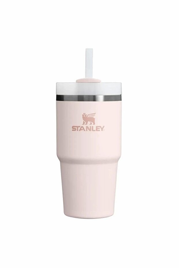 Thr Quencher H2.O Flowstate™ Tumbler Pipetli Termos Bardak 0.59 Lt / 20Oz Pembe 10-10826-303 - 1