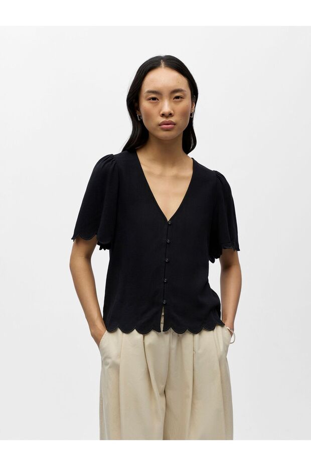 Bluse V-Ausschnitt - 1