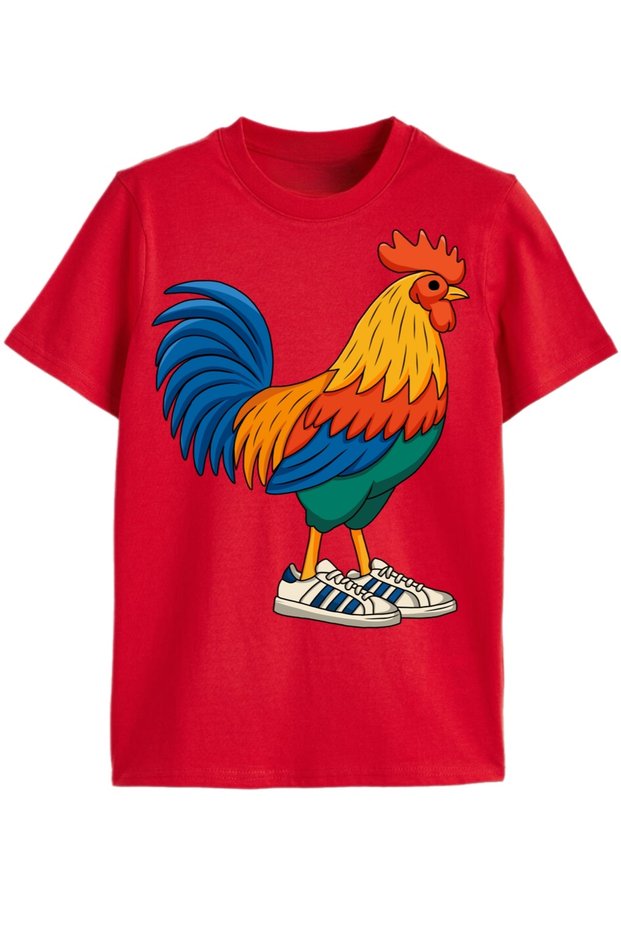 Rooster of the Neighborhood – Design Children's T-Shirt