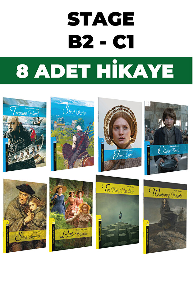 English Story (B2-C1) a Total of 8 Books at the Level