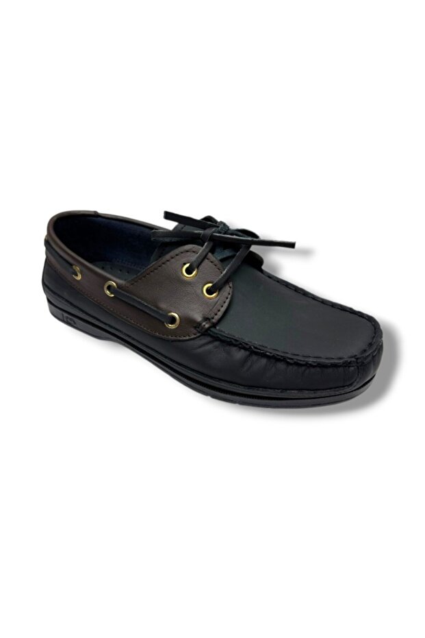 Ox-Ter 4774-26 Genuine Leather Dexter Men's Shoes Black Brown 36-39
