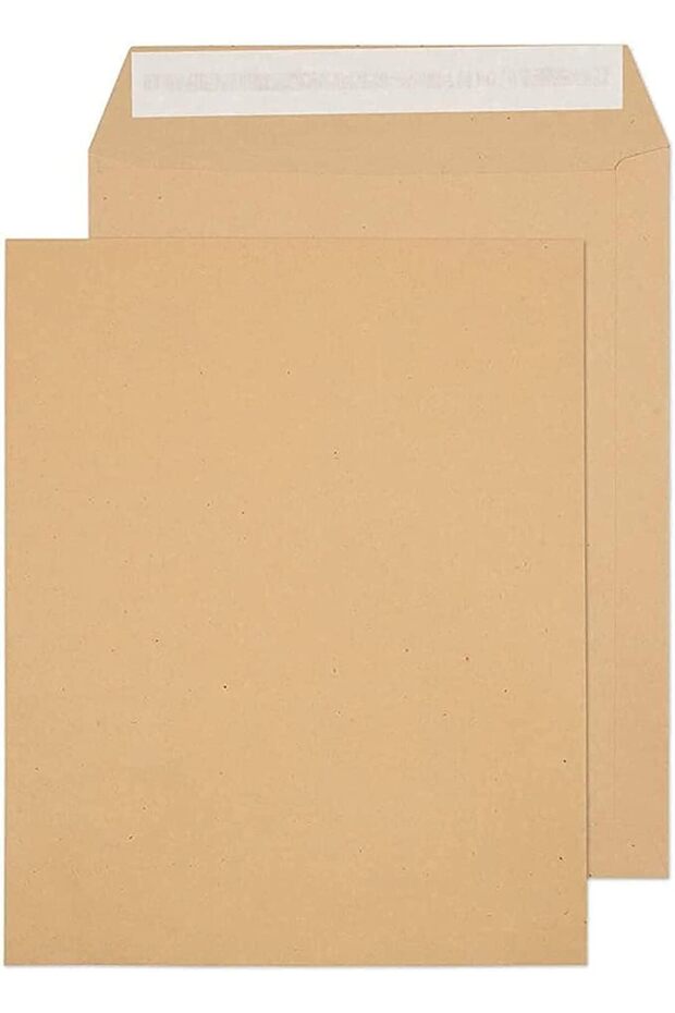 Self Sealing Mailing A5 Envelopes, 254x176mm, Posting, Mailing and Office, 80gsm, Pack of 50