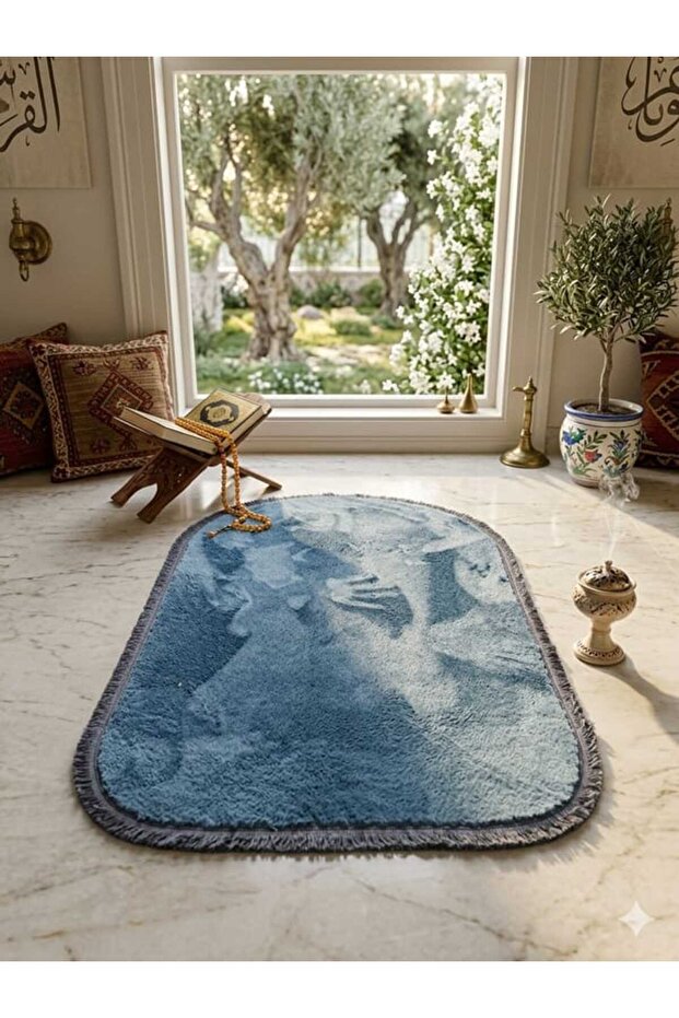 Modern Seccade 75X120 Non-Slip 12ml Height 2 cm Thick Base Made of Plush Carpet