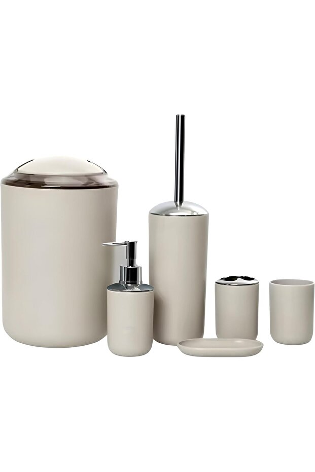 Bathroom Accessories Set 6 Piece Bath Ensemble