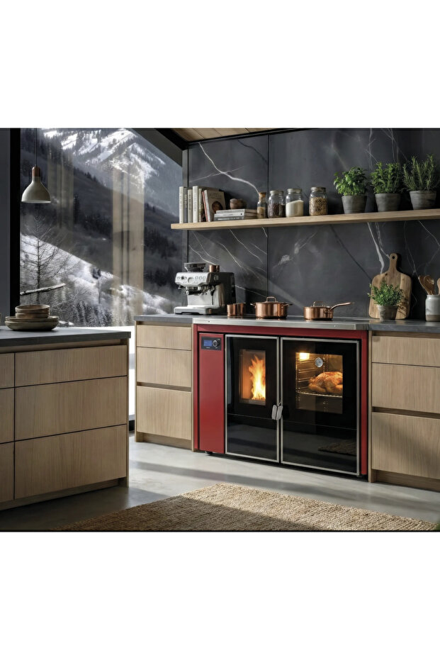 COOKER HYDROPEL-25 AUTO CLEAN YATAY KALORIFER SOBASI - 1