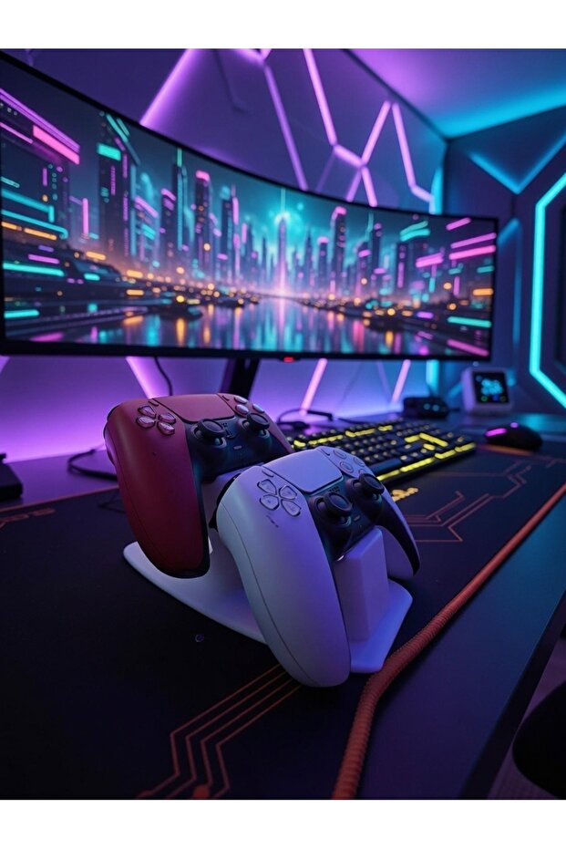PS5 DualSense Kol Standı 2’li Controller Tutucu