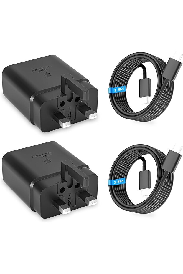 محول شحن سامسونج فائق السرعة بقوة 45 واط - 1