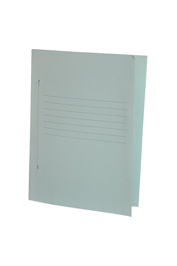 Full Cover File Cardboard Green
