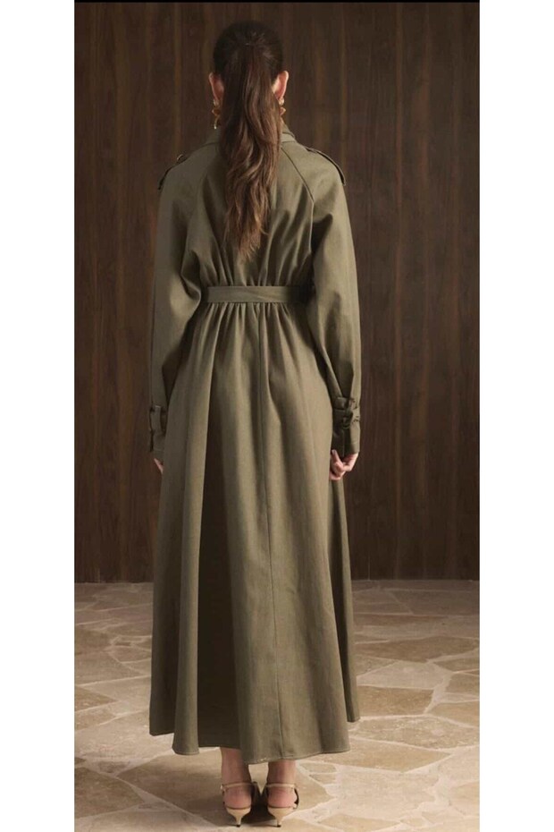 VERA TRENÇ ELBİSE - 4