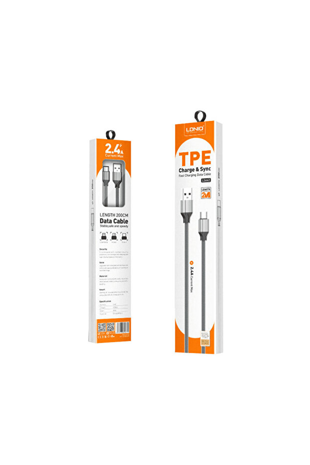 2M Charging And Data Transfer Cable - LS442 - 1