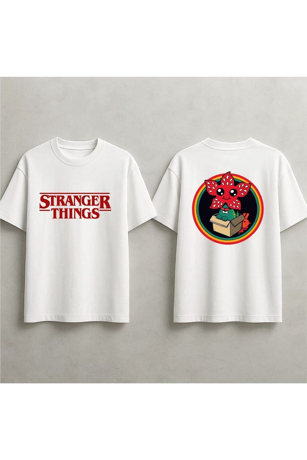 Stranger Things Τυπωμένο Unisex Μπλουζάκι