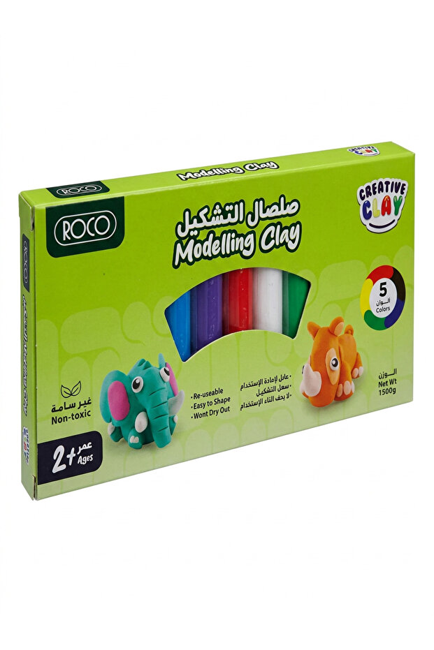 Modeling Clay - 5 Colors - 2