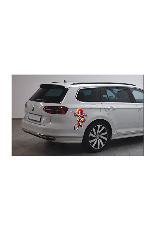 Autocolant auto, Clovn, 28 cm - 2
