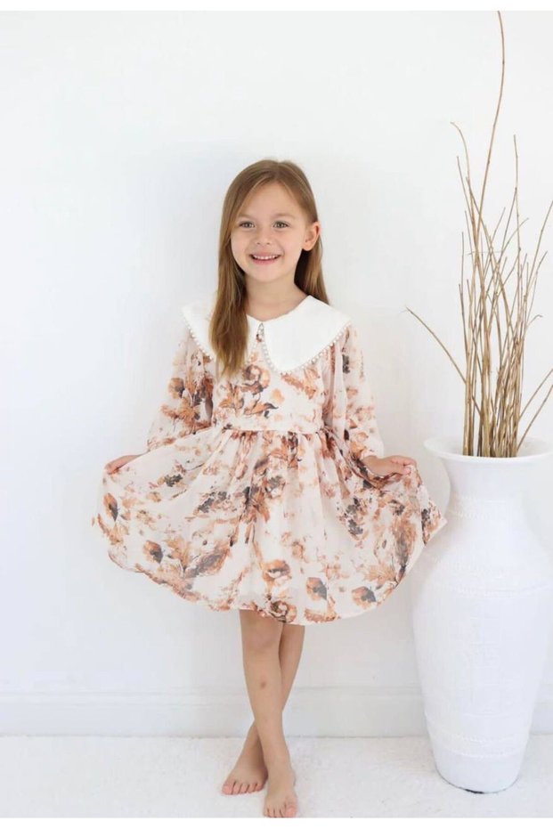 Girl's Dress Daily Comfortable Model 3-11 Years Old Cotton Pieces Children's Dress I Stylish Children's Dress I