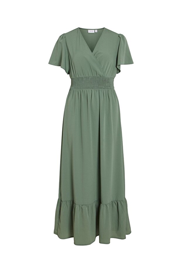 Maxikleid VIMATHILDE Kurzärmeliges - 2