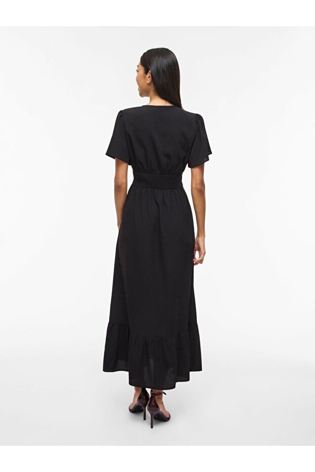 Maxikleid VIMATHILDE Kurzärmeliges - 4