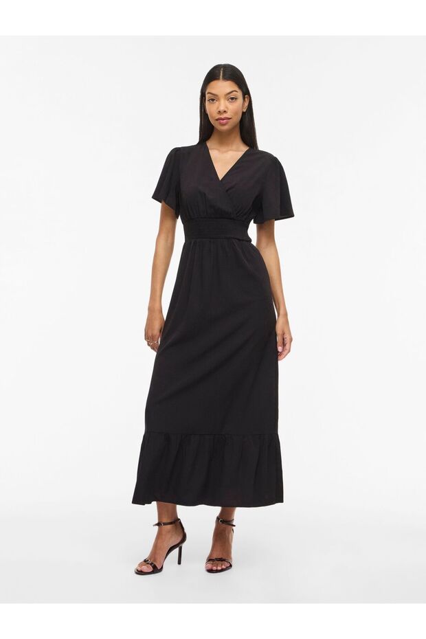 Maxikleid VIMATHILDE Kurzärmeliges - 1