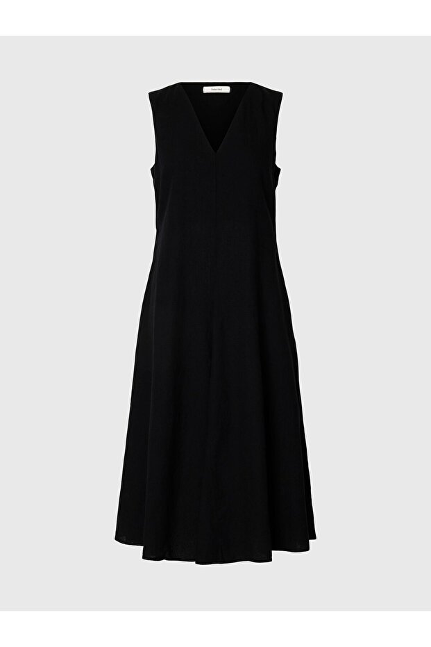 Maxikleid Leinenmix - 2