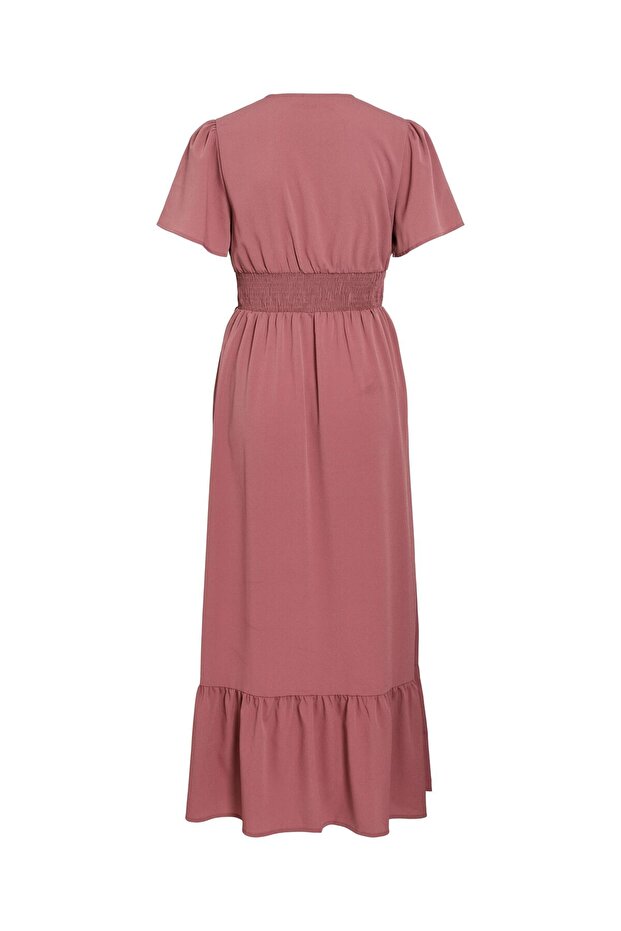 Maxikleid VIMATHILDE Kurzärmeliges - 3
