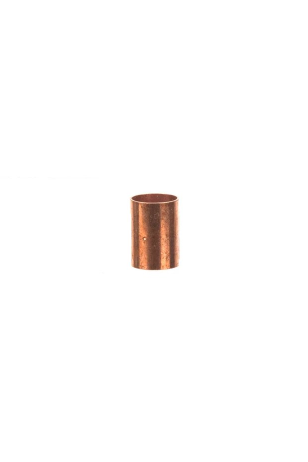 Copper plug, internal thread - internal thread, Ø 15 mm