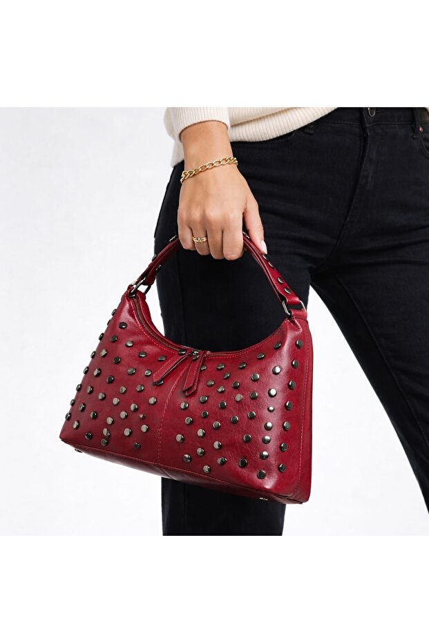 Women's Studded Detail Medium Size New Stylish Model