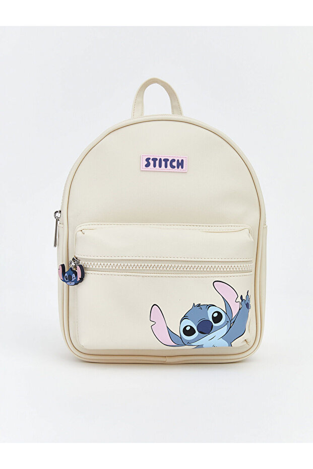 Stitch Printed Girl's Backpack