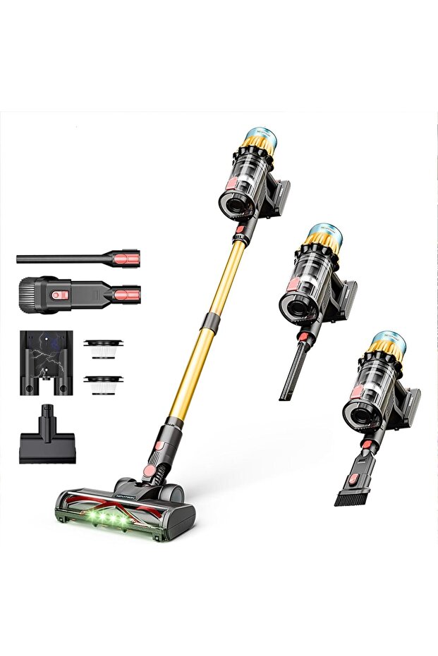 Cordless Vacuum Cleaner, 650W / 40Kpa, 60Min battery Life, NVC-4840G