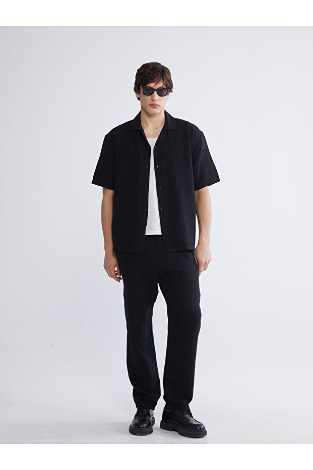 Muslin Men's Loose Fit Pants
