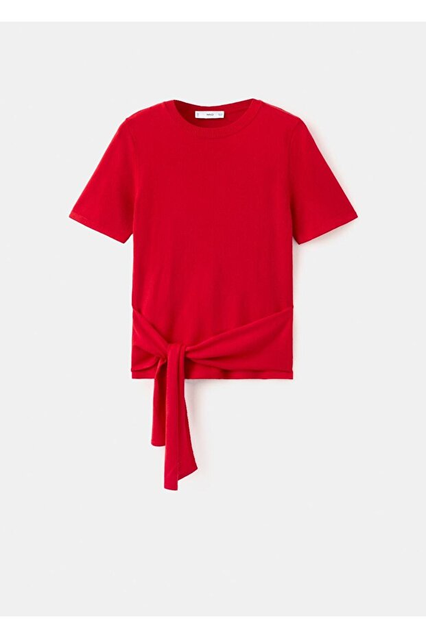 Bağ detaylı kazak - 3