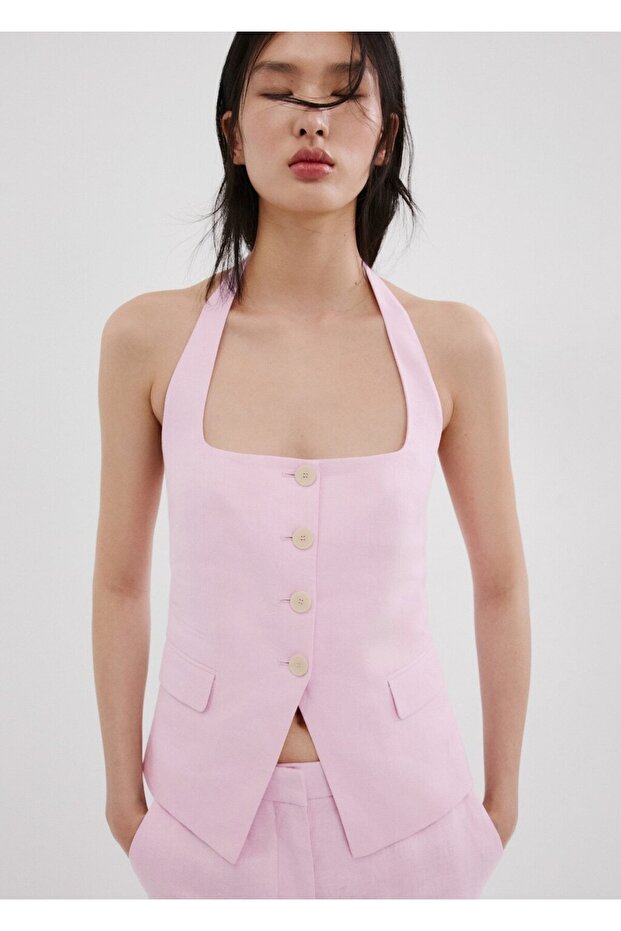 Keten takım yelek - 1